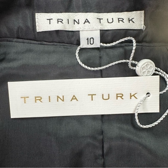 Trina Turk Multicolored 2 Piece Tweed Suit. Size 10 - Picture 3 of 15